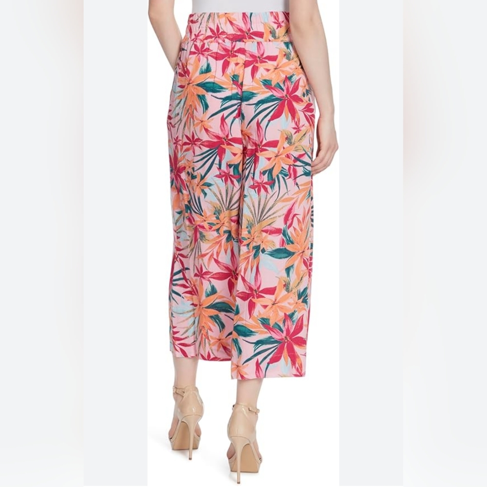 Jessica Simpson Tropical Print Capri Pants – Size 2X – Great Used Condition - Picture 2 of 10